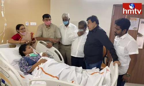 BJP Legal Cell Spokesperson Prasanna at Yashoda Hospital BJP Leaders were Consulted BJP Legal Cell Spokesperson Prasanna at Yashoda Hospital BJP Leaders were Consulted