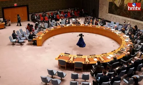 United Nations Security Council Emergency Meeting | Telugu latest News