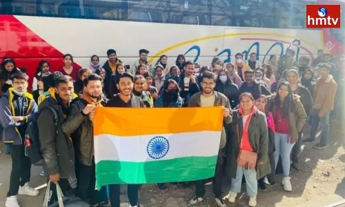 469 Indian Students Arrived from Ukraine in 2 Flights | Ukraine Conflict