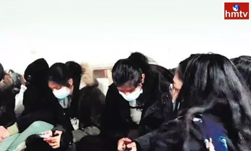 AP Telangana Students Left in Ukraine Hiding Themselves in Bunkers in Kyiv City | Russia Ukraine War