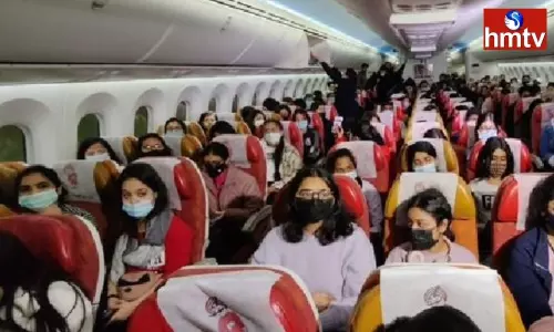 Fourth Flight Carrying 198 Indian Leaves for Delhi