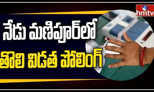 The First Phase of Polling in Manipur Today The First Phase of Polling in Manipur Today