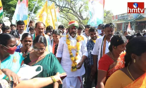 Bhatti Vikramarka Mahapadayatra on the 4th Day in Khammam Bhatti Vikramarka Mahapadayatra on the 4th Day in Khammam