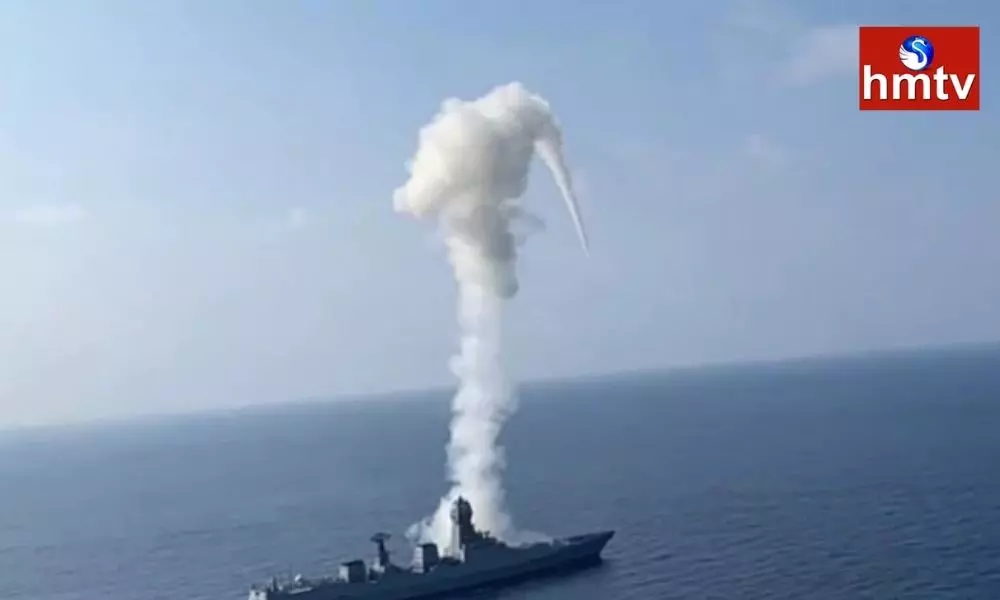 Navy Test Advanced BrahMos Version