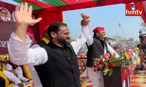 BJP MP Rita Bahuguna Son Mayank Joshi Joins Samajvadi Party BJP MP Rita Bahuguna Son Mayank Joshi Joins Samajvadi Party