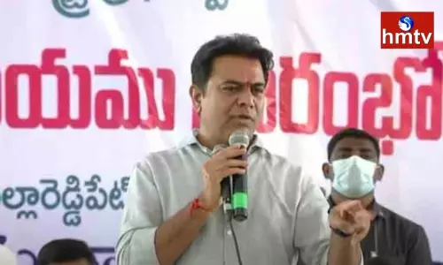 Minister KTR Challenge to BJP Leaders