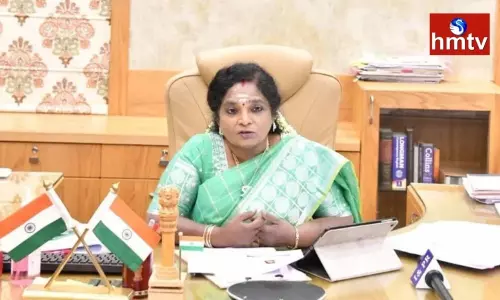 Telangana Governor Tamilisai Soundararajan Unhappy Budget Session 2022 Telangana Governor Tamilisai Soundararajan Unhappy Budget Session 2022