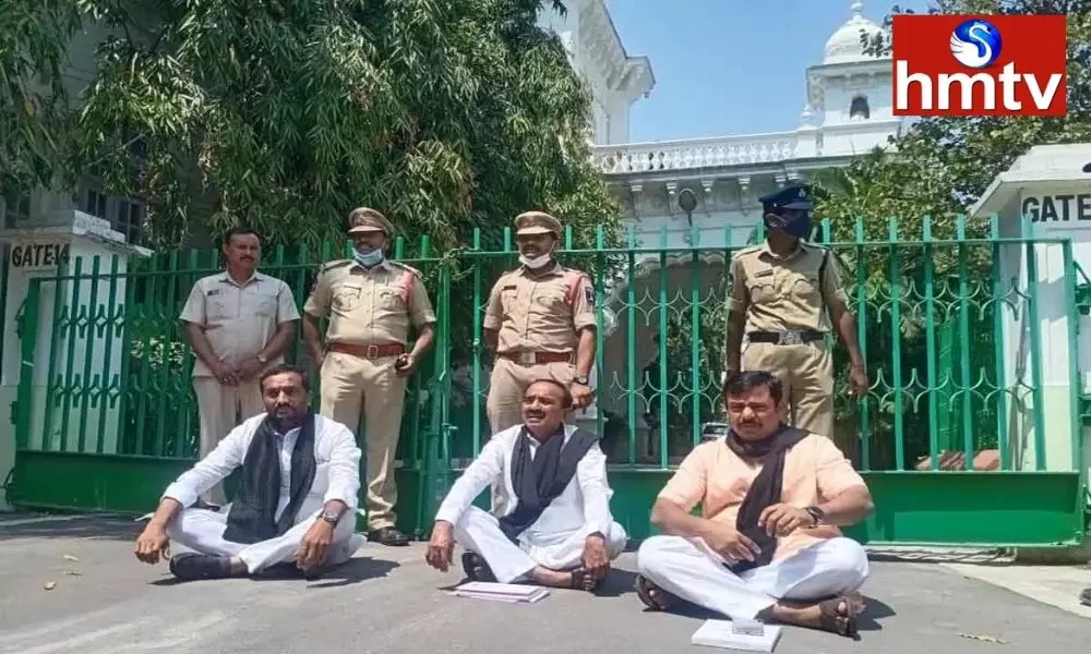 Suspension of BJP MLAs from Telangana Assembly