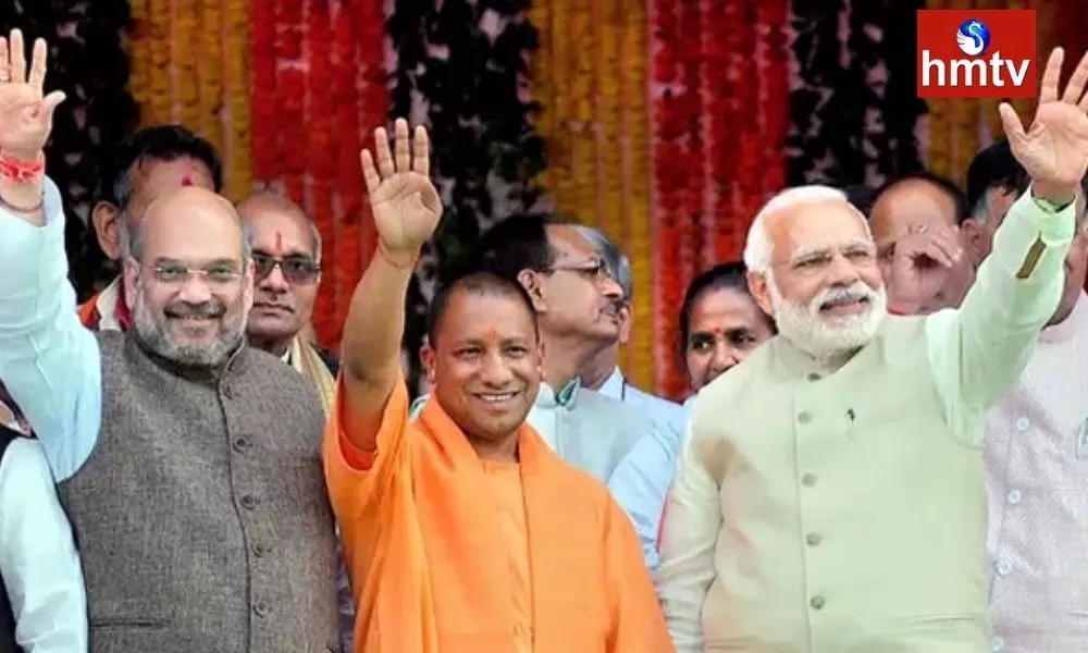 Exit Polls Results BJP Headed for Historic Second Term in UP with Clear Majority