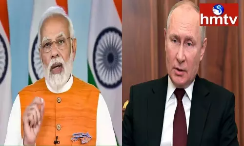 PM Narendra Modi Spoke on the Phone with Russian President Putin PM Narendra Modi Spoke on the Phone with Russian President Putin