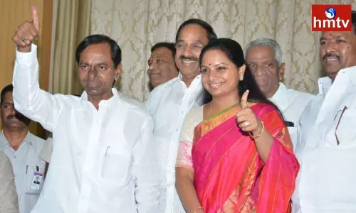 MLC Kalvakuntla Kavitha Praises CM KCR Over Job Notifications