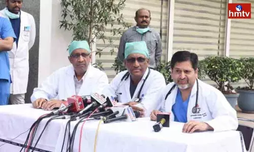 CM KCR Personal Doctor MV Rao Press Meet About KCR Health Condition CM KCR Personal Doctor MV Rao Press Meet About KCR Health Condition