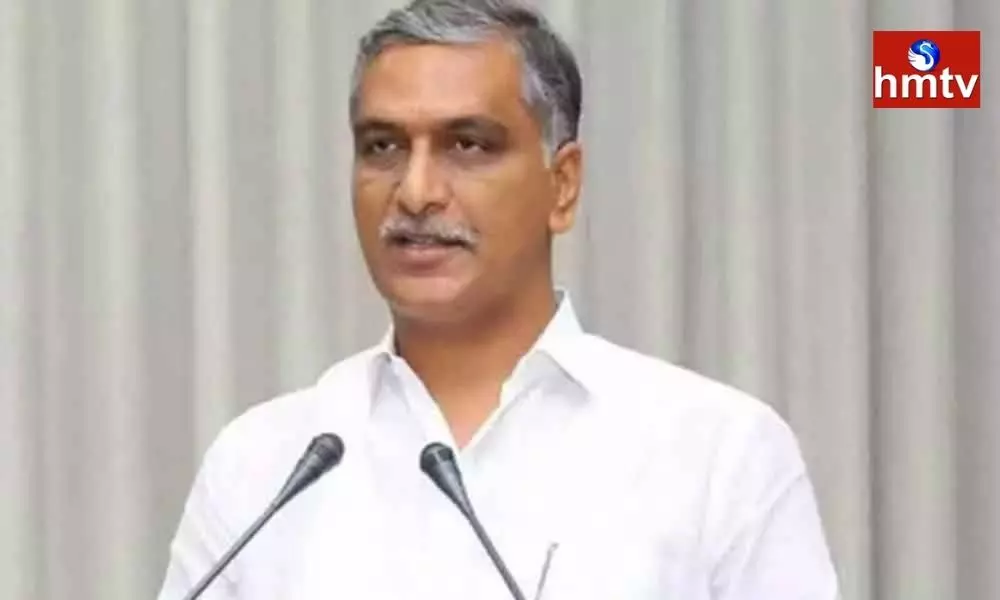 Minister Harish Rao slams Central Govt