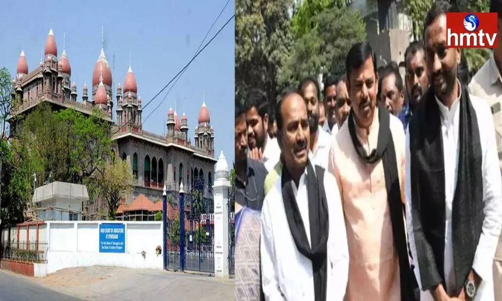 Telangana High Court Key Order to Assembly over Suspension of BJP Mlas