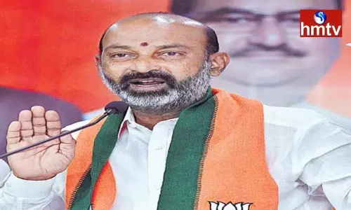Telangana BJP Chief Bandi Sanjay Fires on Minister KTR | TS News