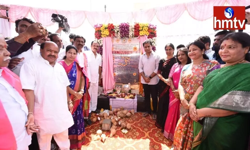 Minister KTR Inaugurates Flyovers in Hyderabad | TS News Today