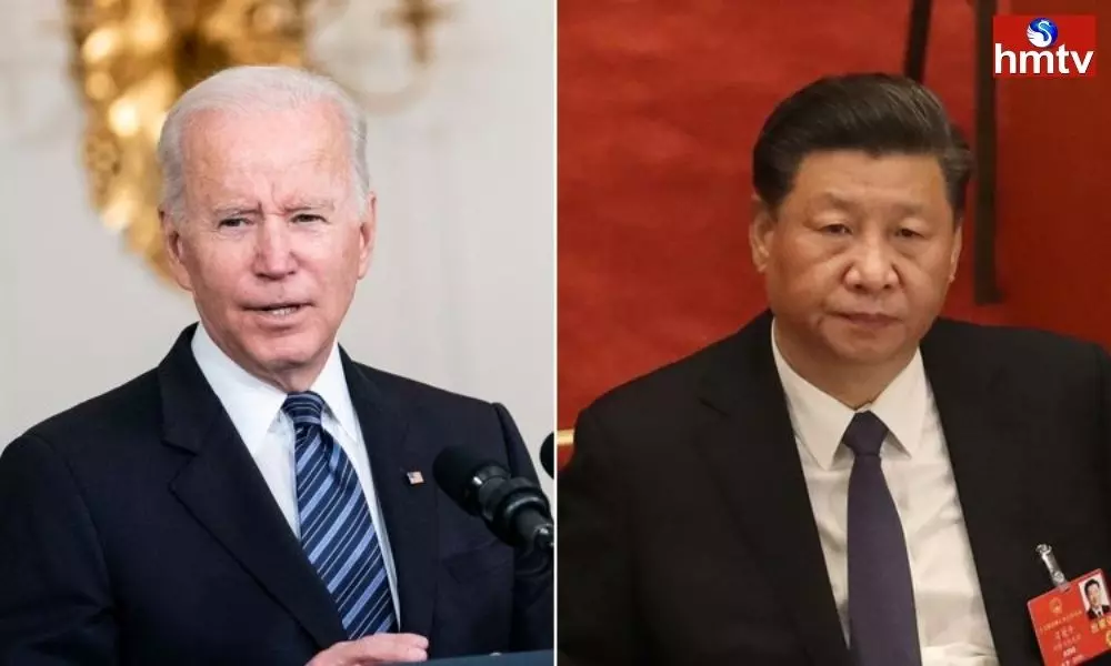US President Joe Biden Fires on Chinese President Jinping | Telugu Online News