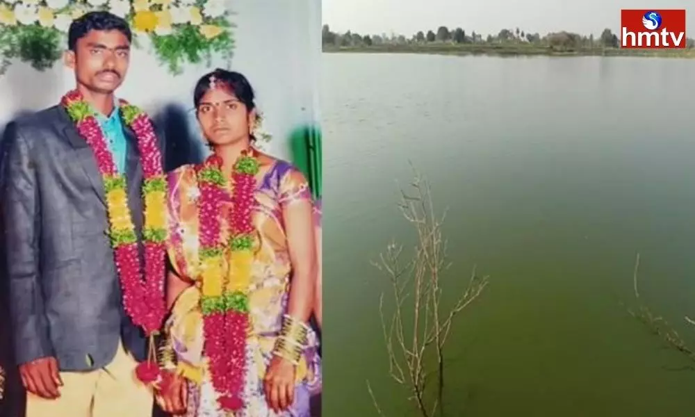 Mother with two Children Jumps Into Lake in Gambhiraopet