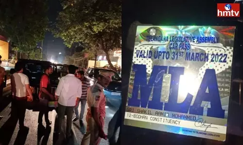 Car Accident in Jubilee Hills | TS News Today Car Accident in Jubilee Hills | TS News Today