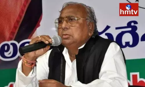 TPCC is Serious About Congress Senior Leader V Hanumantha Rao