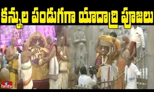 Yadadri Puja as a Festival of The Eyes