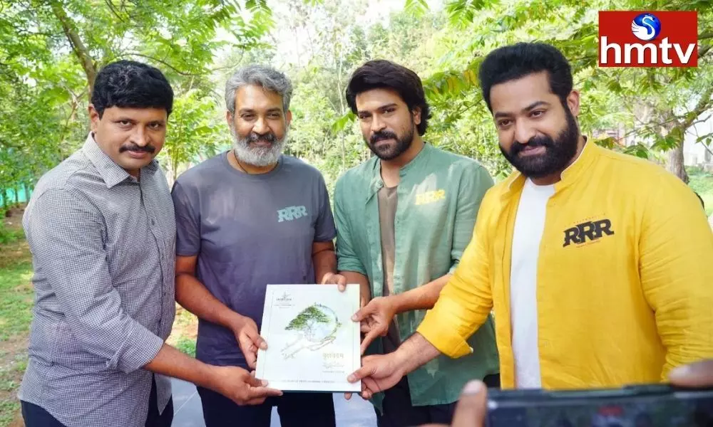 RRR Team Participating in the Green India Challenge | Telugu Online  News