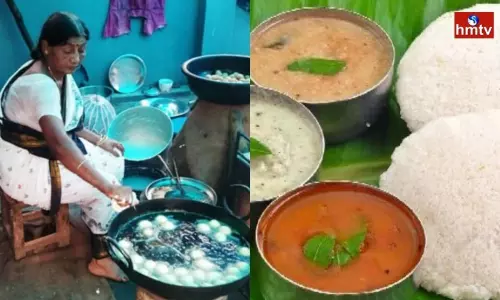 One Rupee Idly In Andhra Pradesh