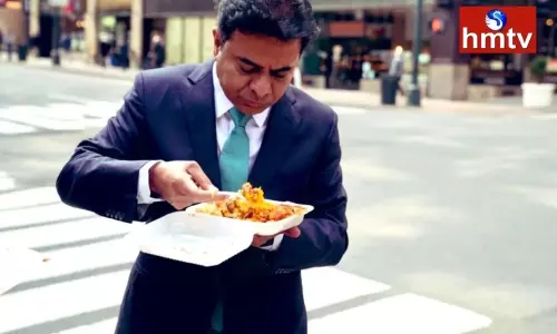 Minister KTR On A Visit To America