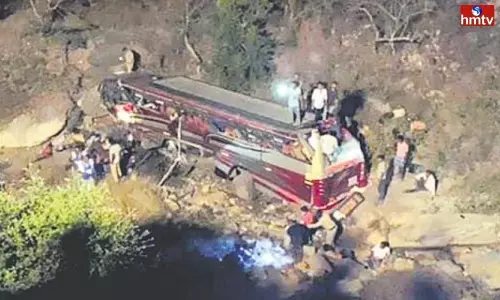 Marriage Bus Accident in Chittoor Killed 8 members and Serious Injuries | AP Breaking News