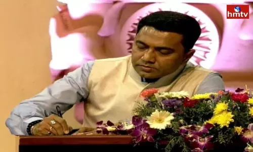 Pramod Swant was Sworn in as Goa CM | National News