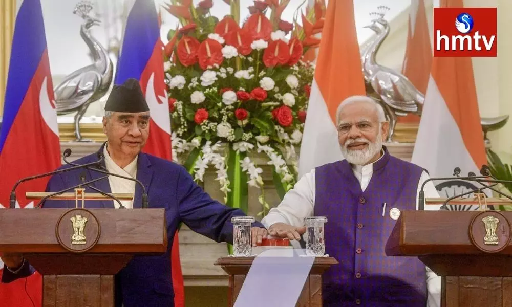 PM Modi and Nepal PM Sher Bahadur Deuba Remotely Inaugurate a Railway Line Between Jaynagar to Kurthal