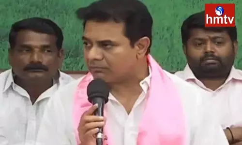 KTR Slams Centre Over Paddy Procurement