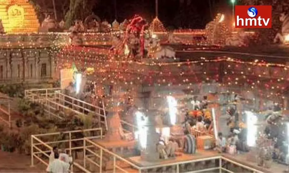 Ugadi is Celebrated In  At Srisailam Mahakshetra