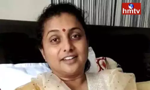 MLA Roja Thanked CM Jagan For The Formation Of New Districts