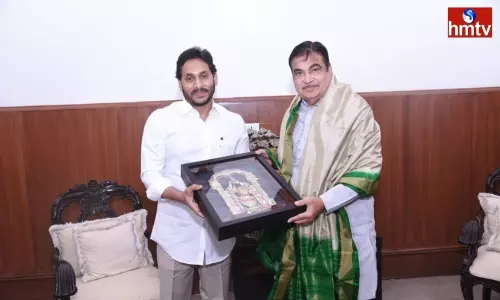 CM Jagan Meets Union Minister Nitin Gadkari | AP News Today CM Jagan Meets Union Minister Nitin Gadkari | AP News Today