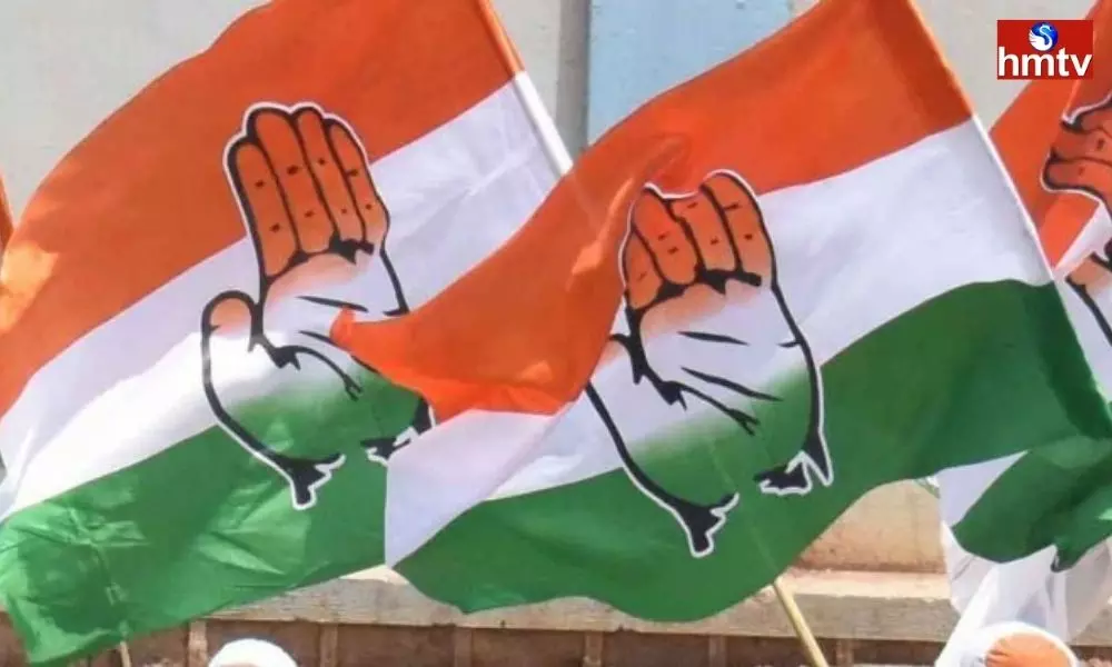 Telangana Congress Protests Against the Rule of the Central and State Governments