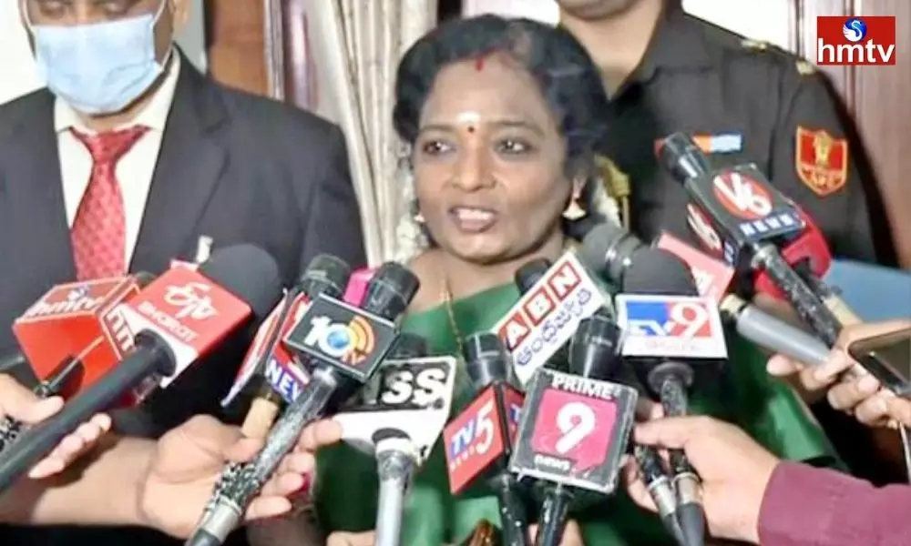 Governor Tamilisai Report to the Center on Drugs