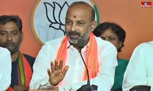 BJP Chief Bandi Sanjay  Letter to Telangana Farmers | TS News Today