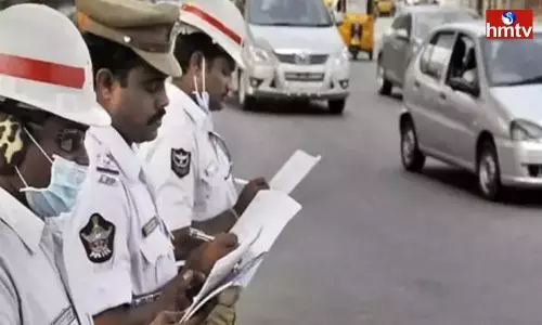 Discount Offer for Pending Challans Ending in 3 Days | TS News Today