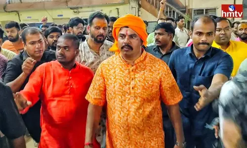 Case Registered Against BJP MLA Raja Singh Case Registered Against BJP MLA Raja Singh