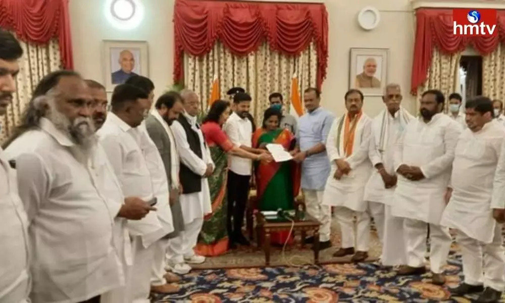 Telangana Congress Leaders Met the Governor | TS News Today