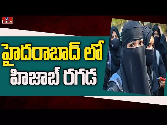 Hijab Ragada in Hyderabad