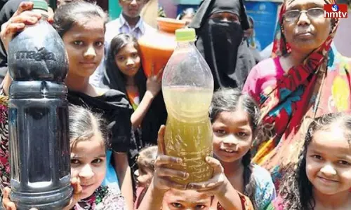 Polluted Water Issue in Hyderabad MD Danakishore Suspended Two Officials | Live News