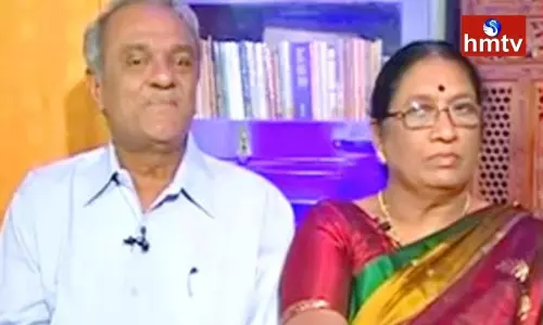 CPI Narayana Wife Vasumathi Passes Away CPI Narayana Wife Vasumathi Passes Away