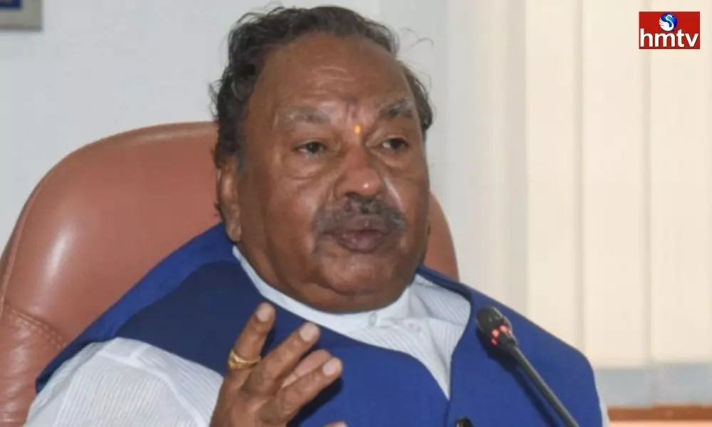 Karnataka Minister Eshwarappa Announces Resignation