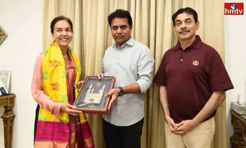 Australia India Institute CEO Lisa Singh Meets Minister KTR Australia India Institute CEO Lisa Singh Meets Minister KTR