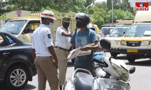 75% Discount on Pending Challans Ends on Today | Telangana News 75% Discount on Pending Challans Ends on Today | Telangana News