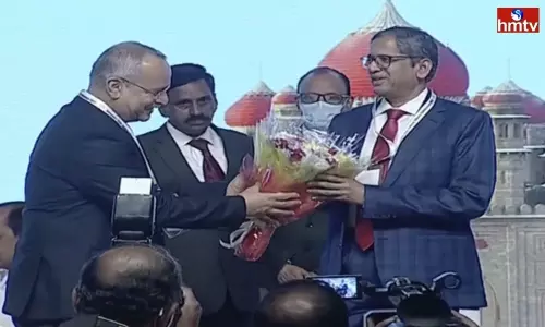 Telangana Bar Council Honors CJI NV Ramana | TS News Today Telangana Bar Council Honors CJI NV Ramana | TS News Today