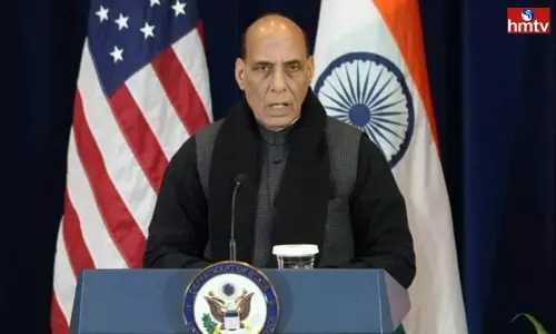 అమెరికా నుంచి ఇండియాకు వస్తూ చైనాకు రాజ్ నాథ్ సింగ్ స్ట్రాంగ్ వార్నింగ్ అమెరికా నుంచి ఇండియాకు వస్తూ చైనాకు రాజ్ నాథ్ సింగ్ స్ట్రాంగ్ వార్నింగ్