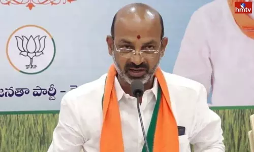 Bandi Sanjay about Sai Self Destruction due to Police Torture | Live News